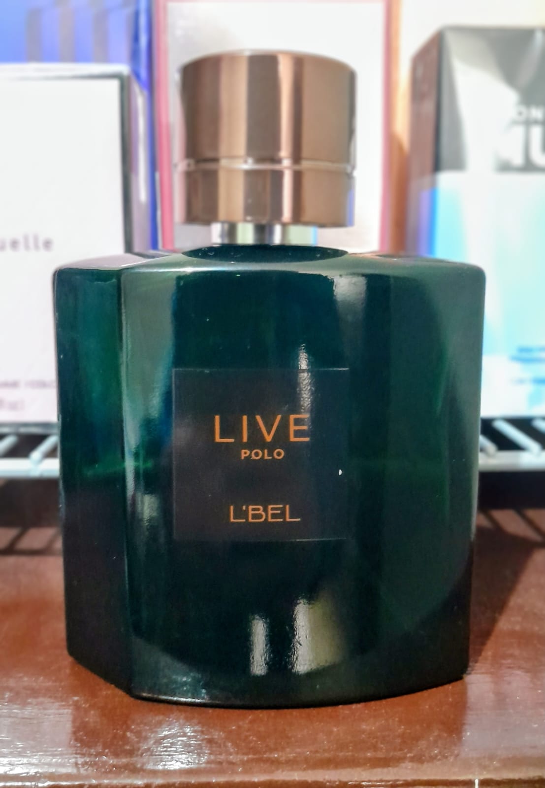 L'bel Live Polo Eau de Toilette 100ml - Perfume Masculino Fresco y Dinámico